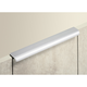 Greeplijst Lindavia, L 2000 mm, B 43 mm, H 14 mm, Aluminium geëloxeerd