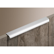 Greeplijst Lindavia, L 2000 mm, B 43 mm, H 14 mm, Aluminium geëloxeerd