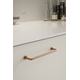 Greep LOUNGE BA160 L174 zamak geborsteld koper