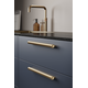 Greep LUCENTE ba1088 aluminium mat goud