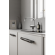 Greep LUCENTE ba224 aluminium mat zwart