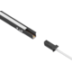 Moove2 led profiel 3m WDC 24V 10W/M zwart