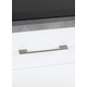 Greep DINO BA160-192 L221 zamak mat wit