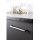 Greep U BA128 L136.5 zamak mat chroom