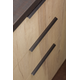 Greep CURVE BA32 L45 aluminium mat zwart