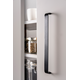 Greep SENSE BA128 L135 aluminium geborsteld zwart