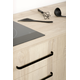 Greep SENSE MINI BA96 L103 aluminium geborsteld donker messing