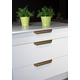 Greep BARCCO BA160 L200 hout walnoot