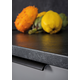 Greep ONA BA32 L50 aluminium geborsteld zwart