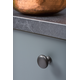 Knop DUKE Ø31.4 zamak tinkleur