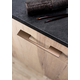 Greep PEAK BA768-160 L800 aluminium metallic bruin