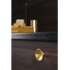 Knop DISC Ø38 zamak mat wit