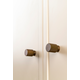 Knop ARPA Ø22 aluminium geborsteld messing