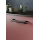 Greep FUSION BA160 L180 zamak mat zwart