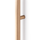 Deurgreep MOON BIG BA528-1056 L1096 aluminium geborsteld messing cava
