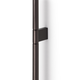 Greep POINT BA960-480 L996 rvs titanium zwart