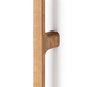 Deurgreep dubbel LUV WOOD BIG BA992-496 L1026.5 hout eik
