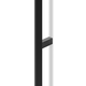 Greep BROOKLYN BA528-1056 L1066 aluminium geborsteld zwart