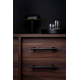 Greep HINOKI BA160 L220 aluminium geborsteld brons