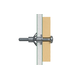 Hollewandplug Fischer HM4 x 45S met metrische schroef