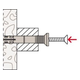 Nagelplug Fischer N8 x 100S met schroef