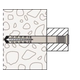 Nagelplug Fischer N8 x 100S met schroef