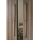 Deurgreep MOON BIG BA528-1056 L1096 aluminium geborsteld messing cava