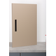 Greep CUBIC L160 zamak mat zwart