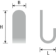 Jashaak TOK L100 aluminium geel