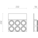 Fit kruidenhouder V2 zwart (B)