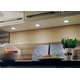 Hera set 2 x FR-68 led 4W 24V 3000K RVS-look+ transfo led 15W