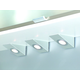 Set omega Led RVS 3x3W 4000K+ schakelaar