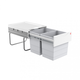 Hailo tandem R ii 2x18l grijs
