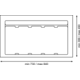 Ladeafvalsysteem 9xl line k.900mm h.207mm20 L + 20 L + 20 L + 9 L oriongrijs