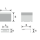 Greep stratt l50 zamak geborsteld RVS look