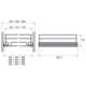 Exclusiv uittrekmand k.500mm wit SoftClose