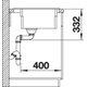 Blanco spoeltafel Etagon 6 truffel manueel