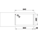 Blanco spoeltafel Lemis 8 if manueel