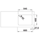 Blanco Solis 340/180-U bak links manueel