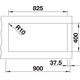 Subline 480/320 U Silgranit truffel man;