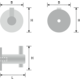 Jashaak design RVS 42mm