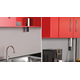 Elevator rvs-look b-f 2 stopcontacten