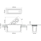 Cizo pop up fr-be 2x16a-2xusb 2a gunmetal