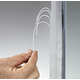 Zelfklevende dichting met inkortbare afdeklip, voor 8/13.5 mm glas, B21 +20 L3000, transparant