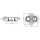 Eight zwart d-nl-l 1 stopcontact + 1 usb