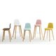 Dolce barkruk  65 hout getint toast/hout getint to