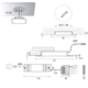 Set Sun Quadro spot led 24V