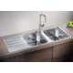 Blanco spoeltafel lemis 8 s-if manueel