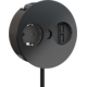 Twist zwart mat nl-d-l 1 st + 2 usb -- 931.131
