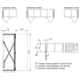 Hawa Folding Concepta h1851-2600mm alu links